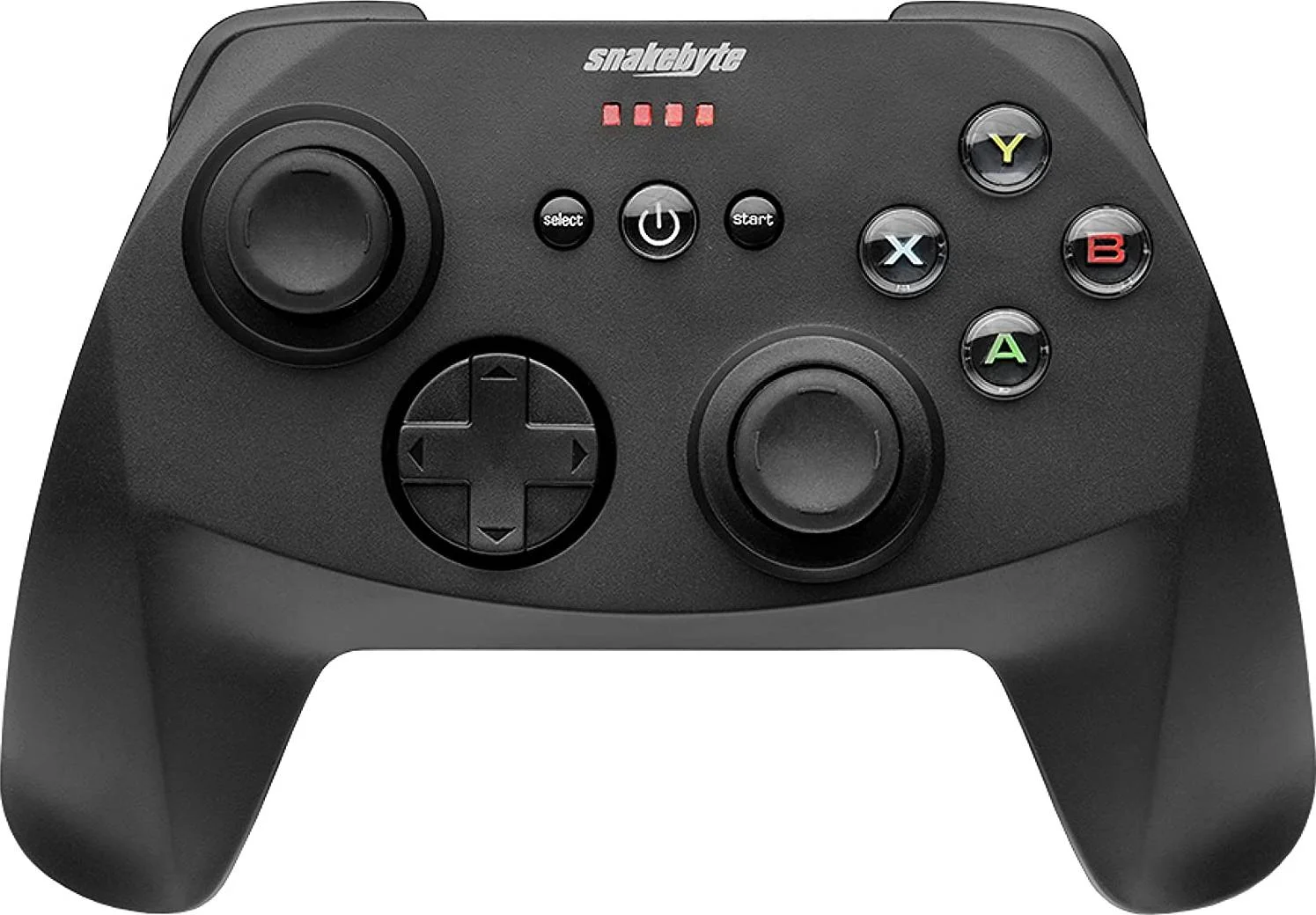 دسته بازی بیسیم حرفهای Snakebyte برای کامپیوتر، سازگار با Direct Input و X Input، قطعات دقیق برای کنترل برتر، جویاستیکها و تریگرهای آنالوگ، مشکی | SB909733 دسته بازی بیسیم حرفهای Snakebyte برای کامپیوتر، سازگار با Direct Input و X Input، قطعات دقیق برای کنترل برتر، جویاستیکها و تریگرهای آنالوگ، مشکی | SB909733