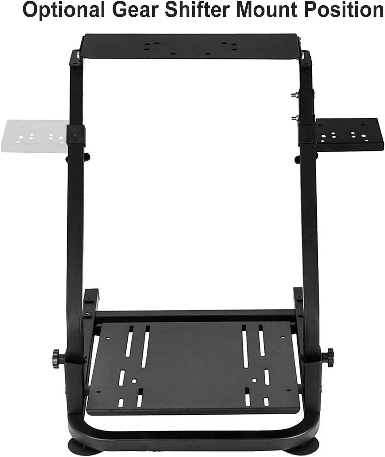 پایه فرمان مسابقه Chulovs برای فرمان های Logitech G920/G25/G27/G29، شبیه ساز رانندگی، شامل پدال و دنده نمی شود، مشکی | B0922F1RVW