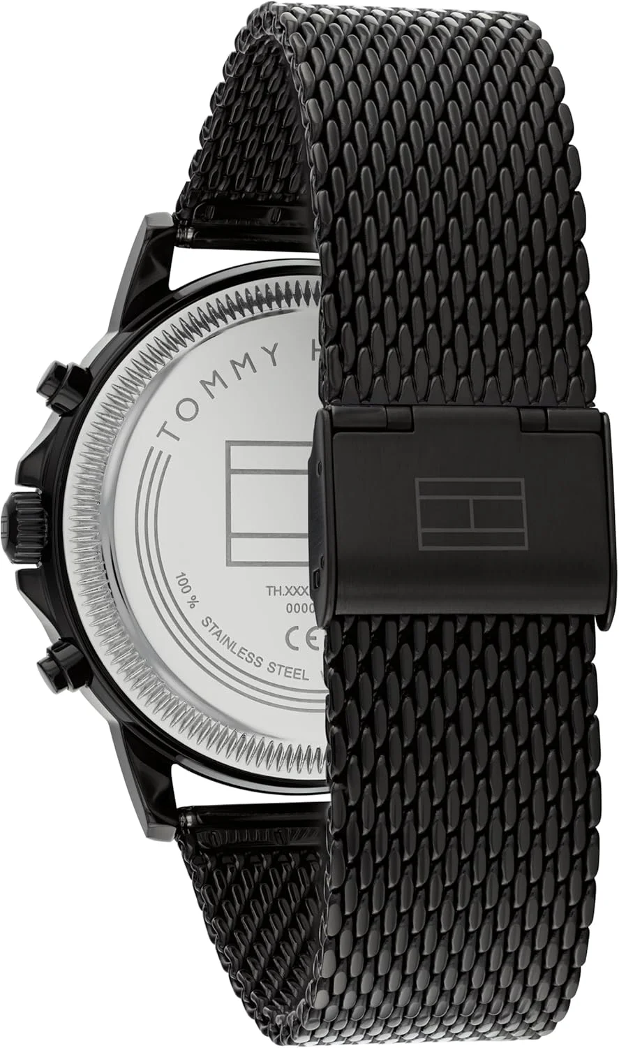 ساعت مردانه تامی هیلفیگر مدل استوارت با صفحه مشکی و بدنه استیل مشکی آبکاری شده - 1710610 ساعت مردانه تامی هیلفیگر مدل استوارت با صفحه مشکی و بدنه استیل مشکی آبکاری شده - 1710610
