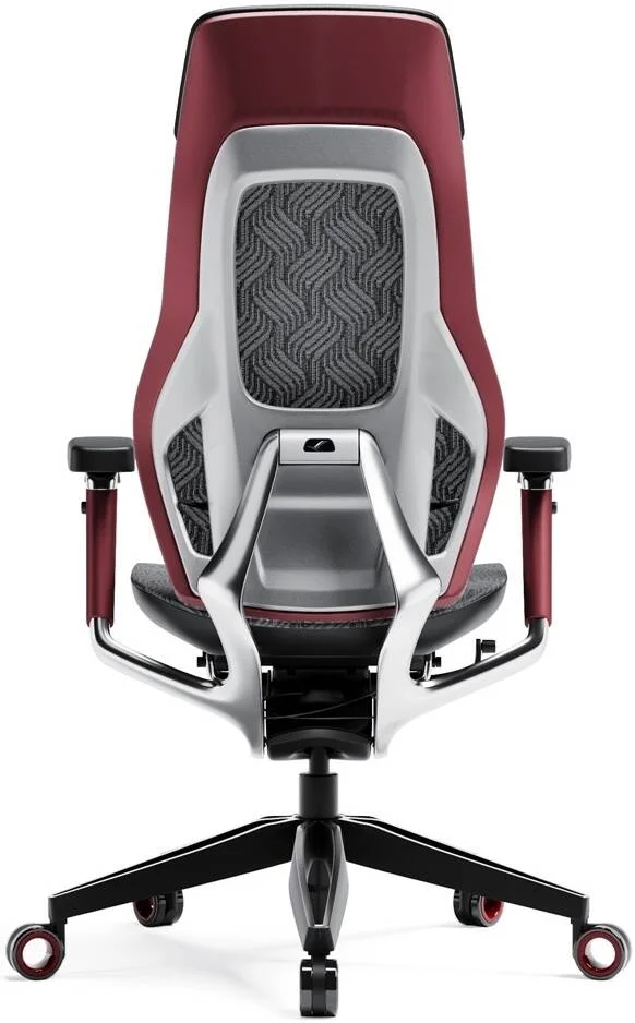 صندلی گیمینگ فوق ارگونومیک AFTERWORK GX Super، چرم اصل، پشتیبانی قابل تنظیم کمر، دسته های پدالی 5 بعدی، تنظیمات شیب نشیمنگاه و پشتی | GX Super