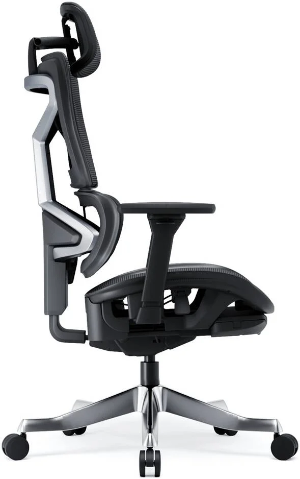 صندلی گیمینگ ارگونومیک AFTERWORK Omnix، با زیرپایی مخفی، زیرسری قابل تنظیم سه بعدی، دسته های سه بعدی، پشتیبانی کمری قابل تنظیم، لغزنده صندلی، قفل شیب 4 حالته، پشتی قابل تنظیم ارتفاع، مشکی | Omnix-Black