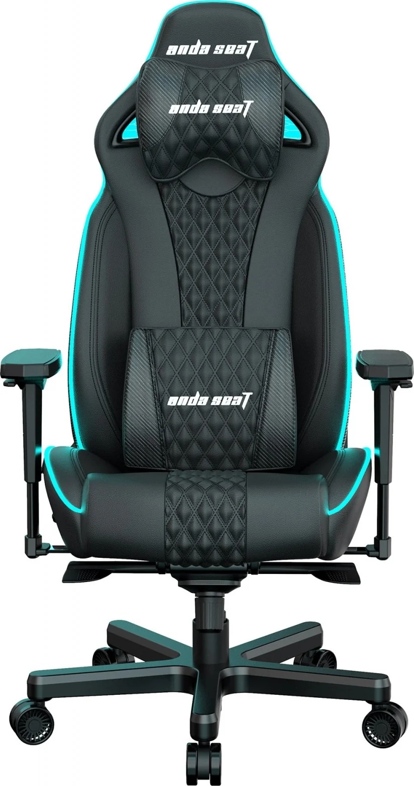 صندلی گیمینگ Anda Seat سری Throne مدل RGB Lightening Edition - مشکی | AD17-01-B-PV/C-B01