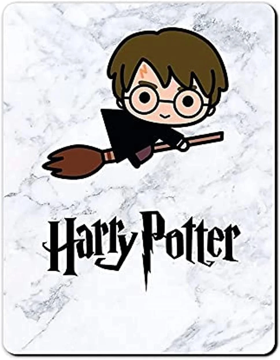 پد ماوس مستطیلی تئودور با طرح زیبا، پایه لاستیکی ضد لغزش و ضد آب مناسب برای بازی و کار در اداره، اندازه 8.5 x 7.5 اینچ طرح هری پاتر