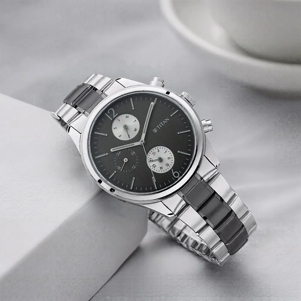ساعت مچی مردانه تایتان (T1805KM02) ساعت مچی مردانه تایتان (T1805KM02)