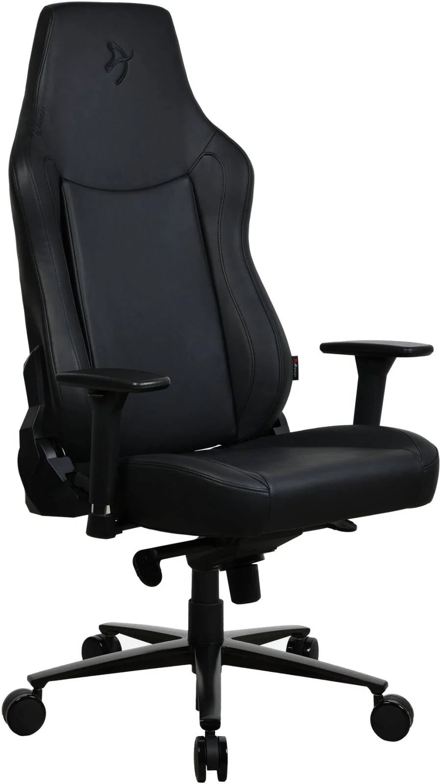 صندلی گیمینگ آروزی Vernazza، جنس PU نرم، دسته های سه بعدی، عملکرد گهواره ای و قفل شیب، ارتفاع و پشتی قابل تنظیم، ظرفیت وزن 170 کیلوگرم، سایز XL، مشکی خالص | VERNAZZA-XL-SPU-PBK