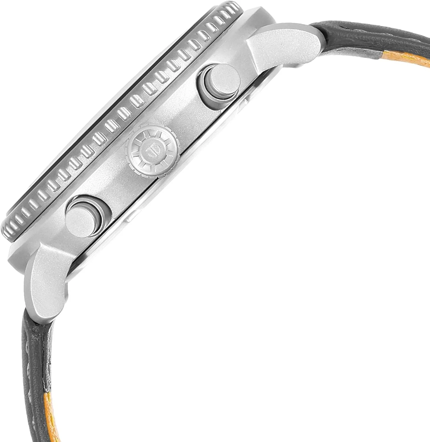 ساعت مچی مردانه آنالوگ تایتان مدل Octane-Aerobatics Collection با صفحه مشکی - 1857KL01/NR1857KL01 بند چرمی اصل، بند خاکستری