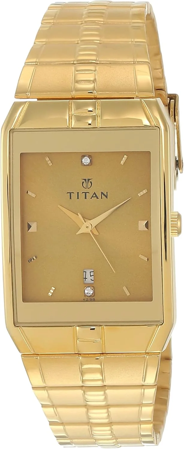 ساعت مچی آنالوگ مربعی تایتان کاریشما مردانه