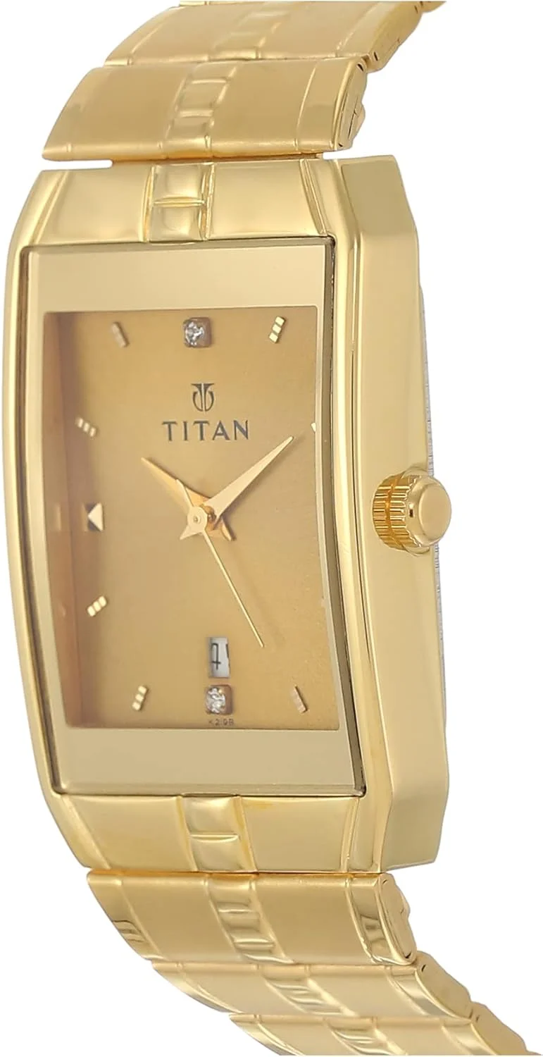 ساعت مچی آنالوگ مربعی تایتان کاریشما مردانه