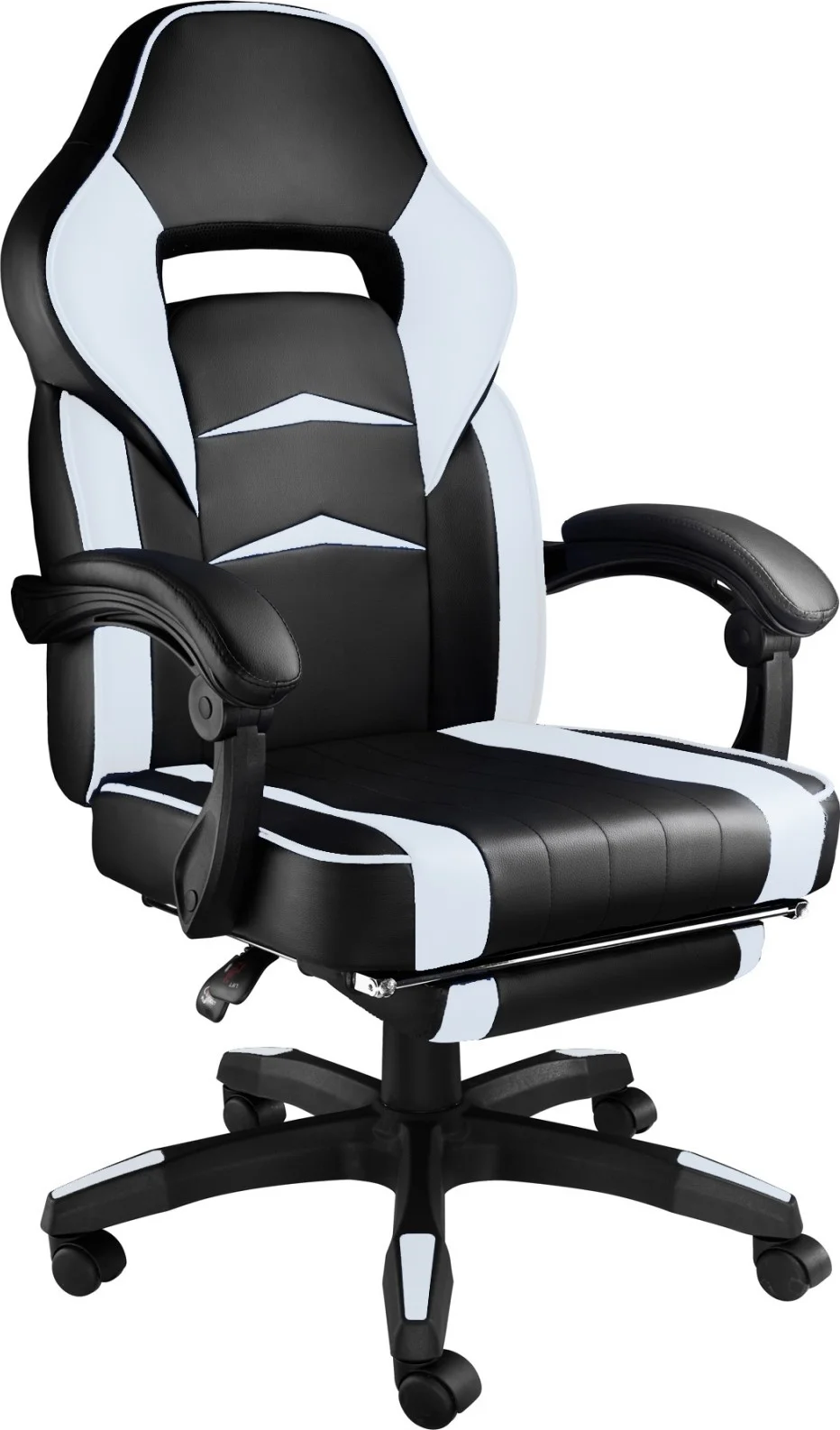 صندلی گیمینگ Blitzed با زیرپایی - سفید | OC1523WHITE