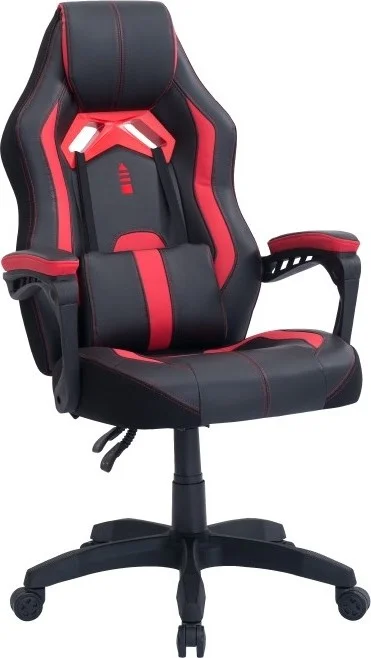 صندلی گیمینگ Blitzed OC 6018، صندلی اداری کامپیوتر به سبک مسابقه ای - قرمز | 6018RED