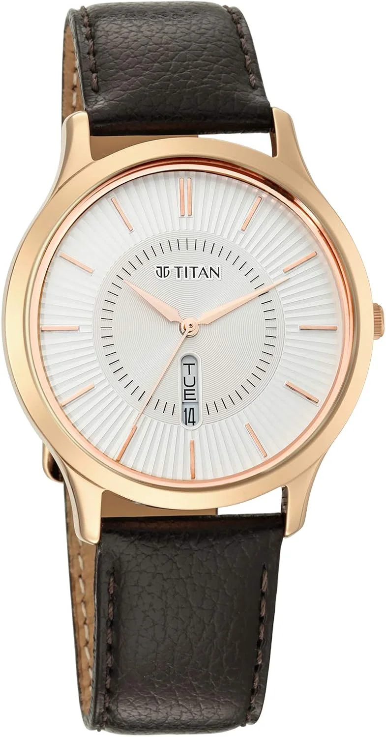 ساعت مچی مردانه تایتان مدل لاگان با صفحه نقره ای-NN1845WL01