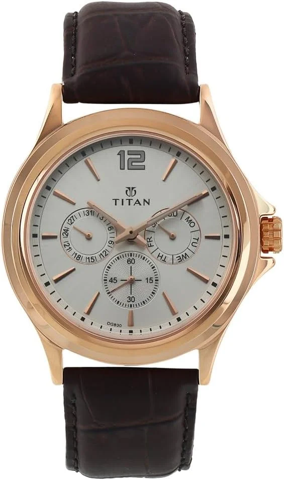 ساعت مچی آنالوگ گرد تیتان نئو مردانه