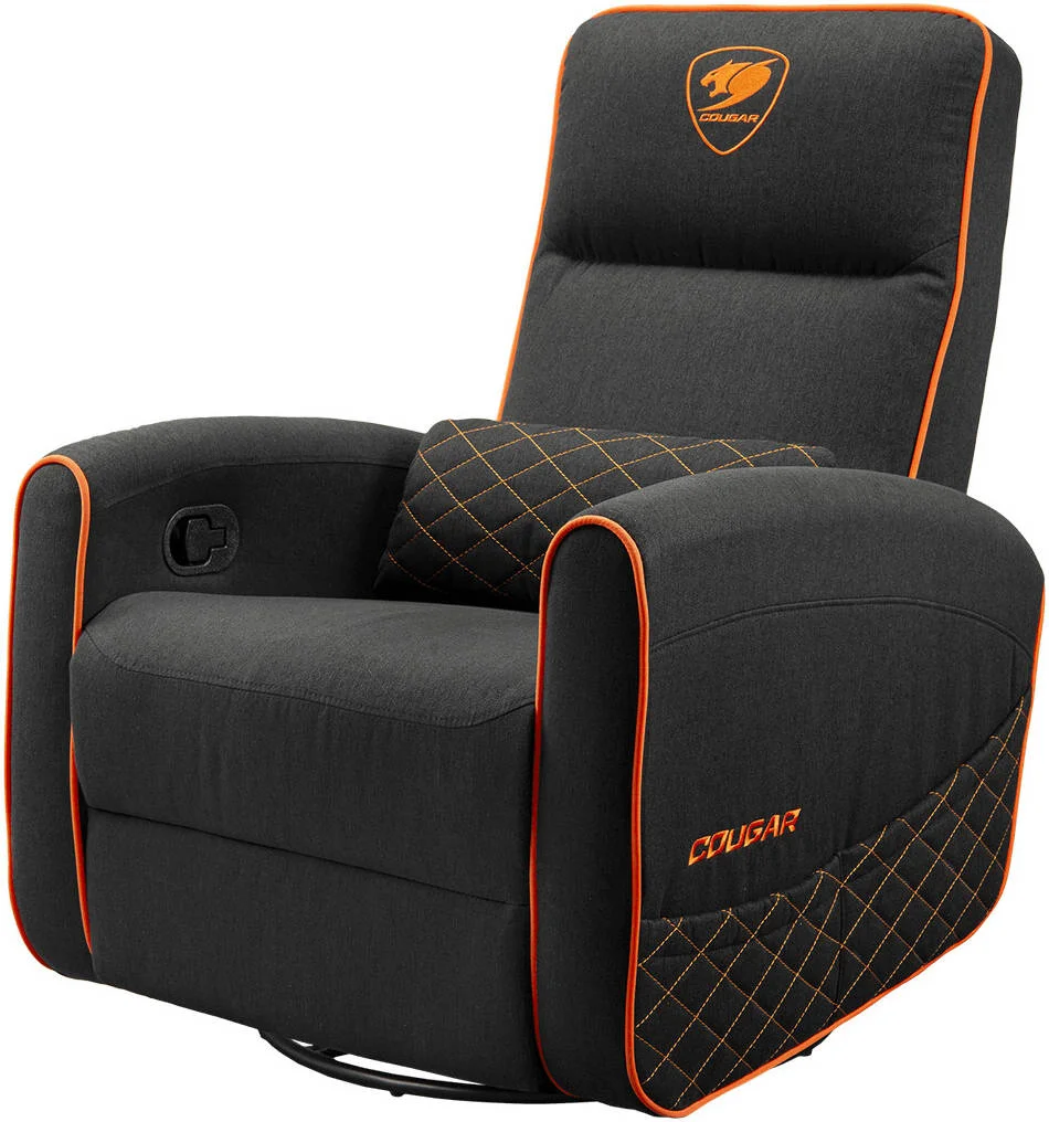 صندلی مبل کوگار FIDOM، روکش کتان مصنوعی تنفسی، پشتیبانی کمری، تکیه گاه، چرخش و قابلیت گهواره ای، تحمل وزن تا 150 کیلوگرم، لایه گذاری تخصصی | 3MFDFORB.0001