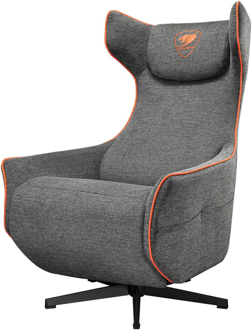 صندلی مبل کوگار مدل MAGUS، روکش کتان مصنوعی، تحمل وزن تا 150 کیلوگرم، چرخش آزادانه 270 درجه، لایه گذاری الیاف پلی استر، تکیه گاه بدون محدودیت، جیب کناری برای نگهداری، خاکستری | 3MMGSGRO.0001