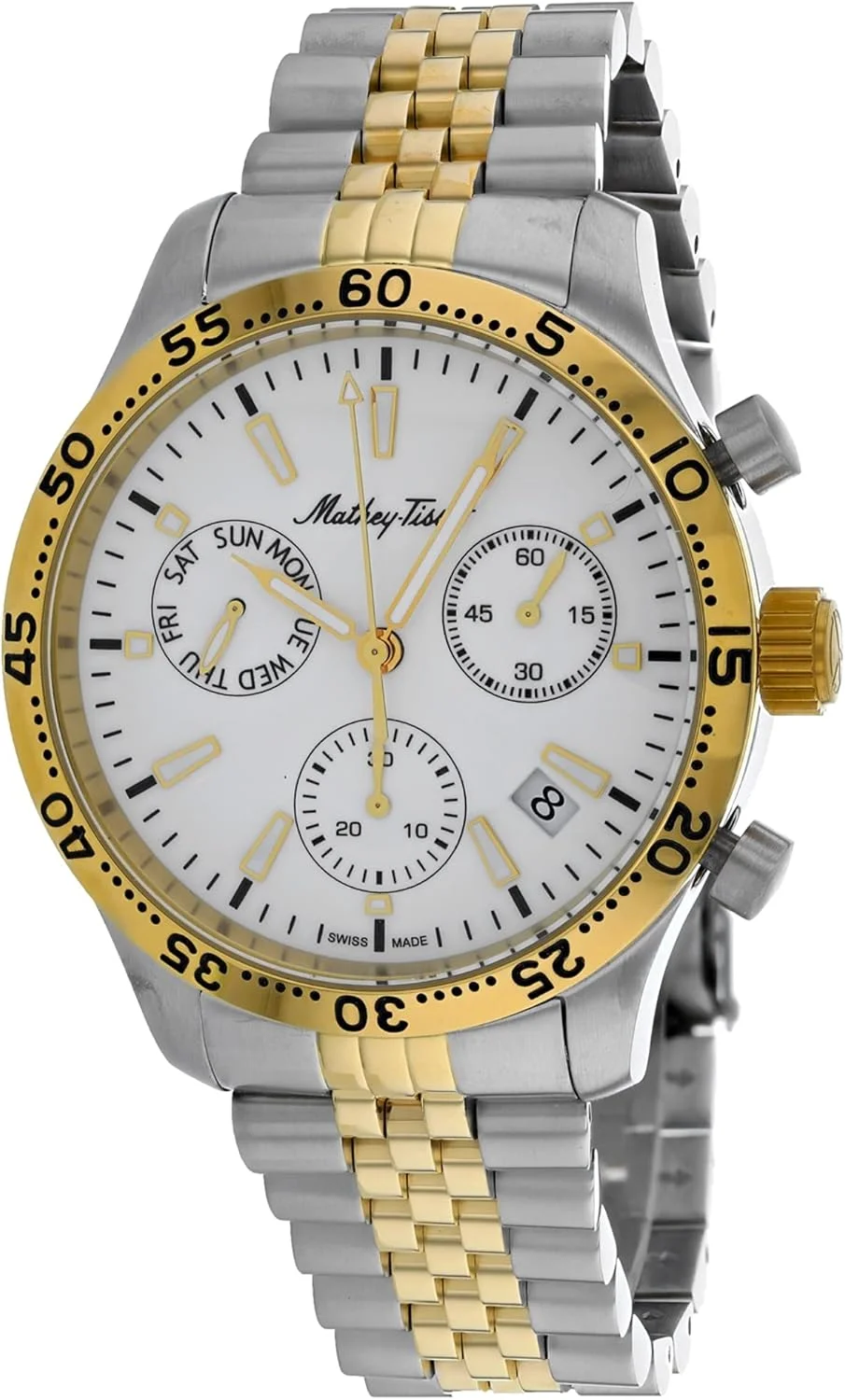 ساعت مچی مردانه متِی تیسو با بند استیل ضد زنگ، چند رنگ، مدل 18 کژوال (مدل: H1822CHBI) ساعت مچی مردانه متِی تیسو با بند استیل ضد زنگ، چند رنگ، مدل 18 کژوال (مدل: H1822CHBI)