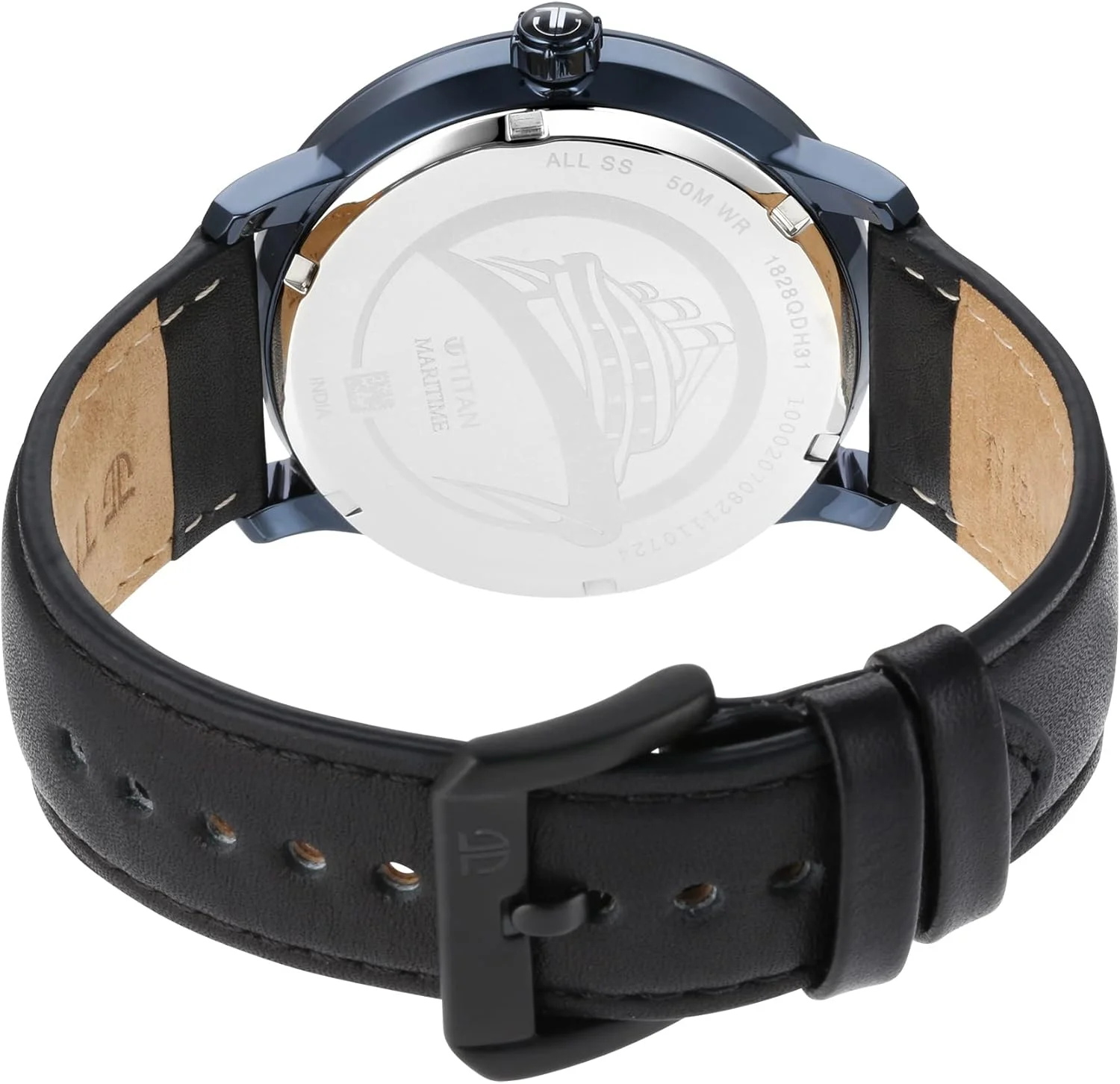 ساعت مچی مردانه تایتان مدل آنالوگ با صفحه مشکی - 1828QL04/NR1828QL04، مشکی، ساعت آنالوگ ساعت مچی مردانه تایتان مدل آنالوگ با صفحه مشکی - 1828QL04/NR1828QL04، مشکی، ساعت آنالوگ