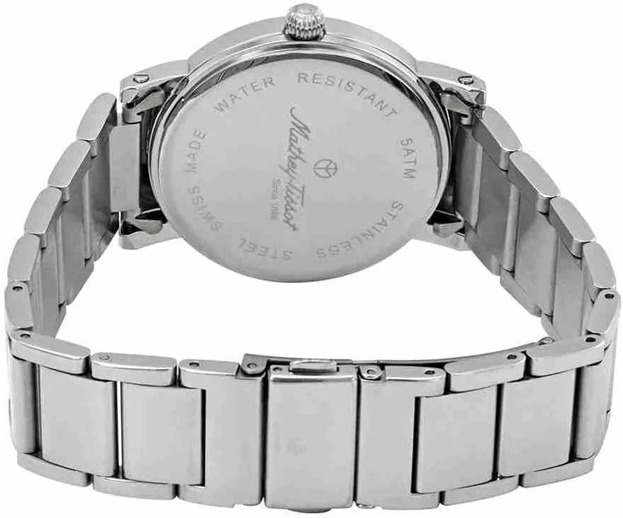 ساعت مچی مردانه متی تیسوت مدل City با صفحه سفید H611251MAG، سفید، مدرن