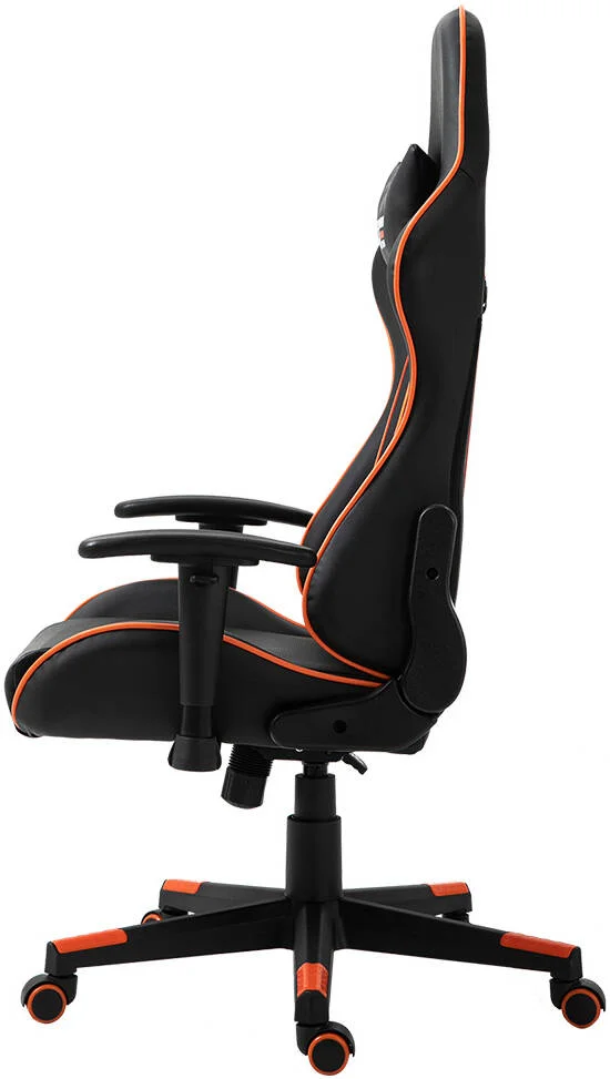 صندلی گیمینگ سری DarkFlash RC350 Butterfly-Function، پشتی پنبهای با تراکم 24 و کوسن صندلی پنبهای، فریم آهنی با ضخامت 1.5 میلیمتر، قابلیت خوابیدن پشتی تا 160 درجه، مشکی/نارنجی | RC350 صندلی گیمینگ سری DarkFlash RC350 Butterfly-Function، پشتی پنبهای با تراکم 24 و کوسن صندلی پنبهای، فریم آهنی با ضخامت 1.5 میلیمتر، قابلیت خوابیدن پشتی تا 160 درجه، مشکی/نارنجی | RC350