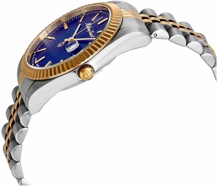 ساعت مچی مردانه متی تیسوت سری Rolly III صفحه آبی مدل H810BU