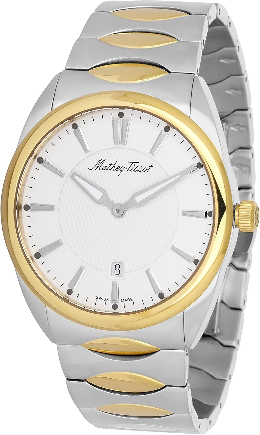 ساعت مچی مردانه متِی تیسو مدل H791Bi، بدنه استیل ضد زنگ، ساخت سوئیس، صفحه آنالوگ سفید، بند چند رنگ ساعت مچی مردانه متِی تیسو مدل H791Bi، بدنه استیل ضد زنگ، ساخت سوئیس، صفحه آنالوگ سفید، بند چند رنگ