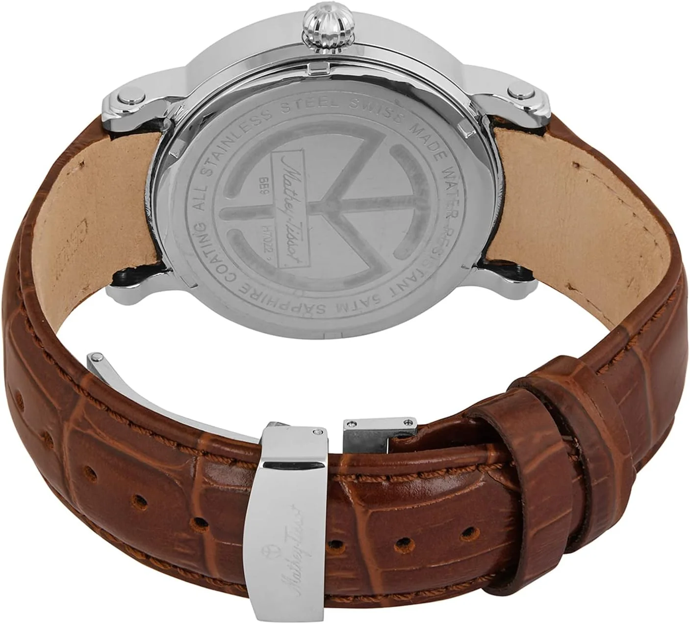 ساعت مچی مردانه متِی تیسو مدل Retrograde 1886 با صفحه سفید آنالوگ - H7022AI ساعت مچی مردانه متِی تیسو مدل Retrograde 1886 با صفحه سفید آنالوگ - H7022AI