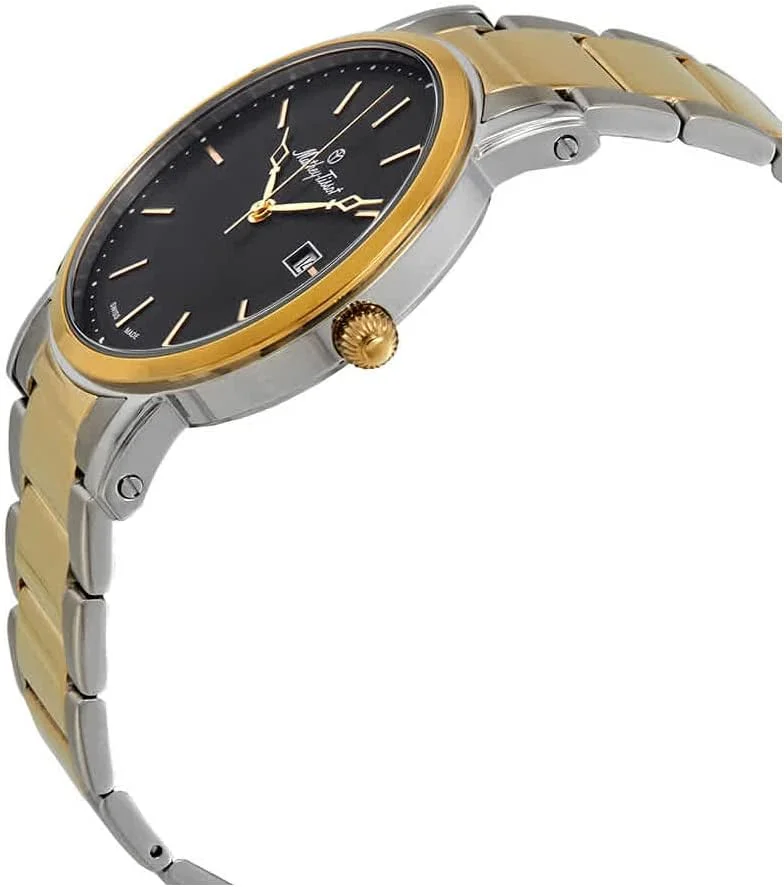 ساعت مچی مردانه متِی تیسو سیتی متال صفحه مشکی مدل HB611251MBN ساعت مچی مردانه متِی تیسو سیتی متال صفحه مشکی مدل HB611251MBN