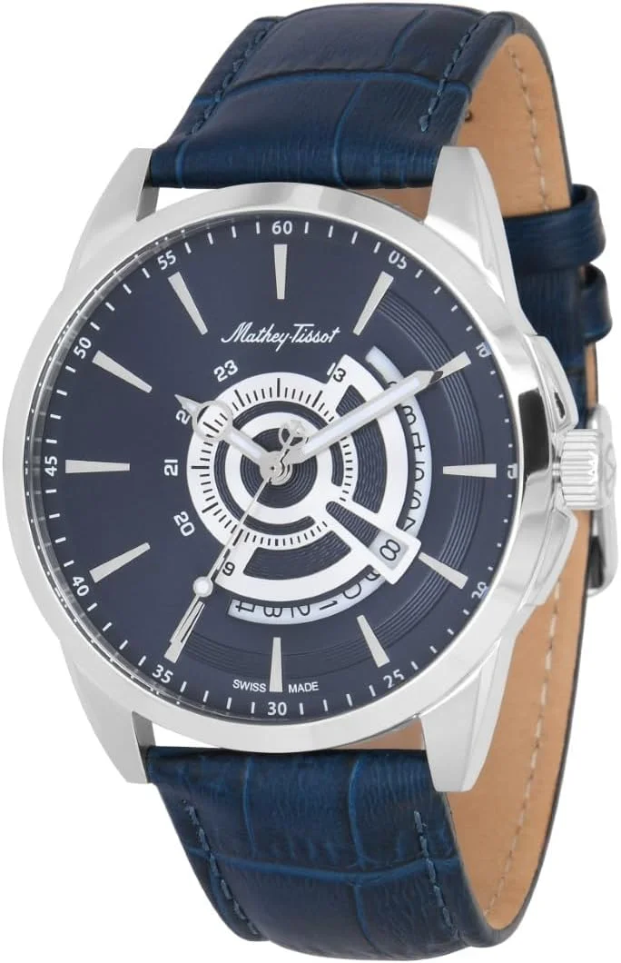 ساعت مچی مردانه متِی تیسو مدل موندو با صفحه آبی و موتور کوارتز H711ABU ساعت مچی مردانه متِی تیسو مدل موندو با صفحه آبی و موتور کوارتز H711ABU