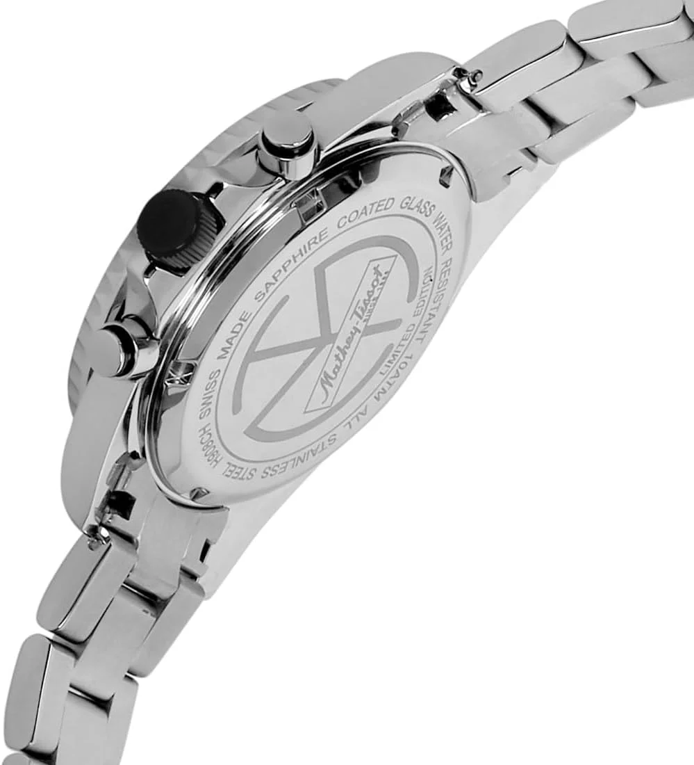 ساعت مچی آنالوگ صفحه قرمز مردانه متی تیسوت - H908CHAR ساعت مچی آنالوگ صفحه قرمز مردانه متی تیسوت - H908CHAR