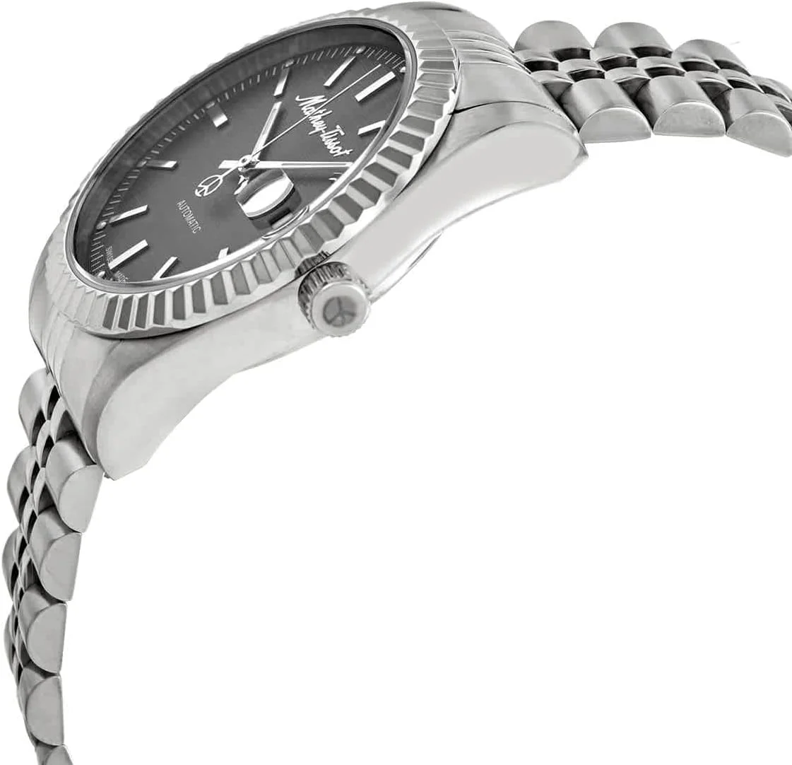 ساعت مچی مردانه متِی تیسو مدل Mathy III اتوماتیک با صفحه خاکستری H1810ATAS ساعت مچی مردانه متِی تیسو مدل Mathy III اتوماتیک با صفحه خاکستری H1810ATAS