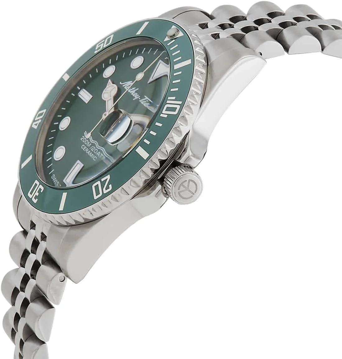 ساعت مچی مردانه متِی-تیسو Mathy Ceramic کوارتز با صفحه سبز مدل H901CRAV ساعت مچی مردانه متِی-تیسو Mathy Ceramic کوارتز با صفحه سبز مدل H901CRAV