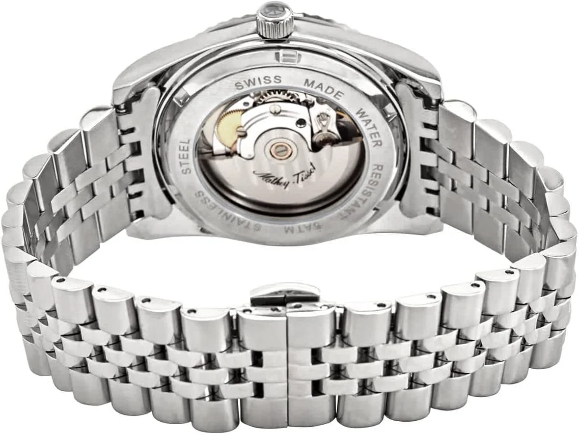 ساعت مچی مردانه متِی تیسو مدل Mathy III اتوماتیک با صفحه خاکستری H1810ATAS ساعت مچی مردانه متِی تیسو مدل Mathy III اتوماتیک با صفحه خاکستری H1810ATAS