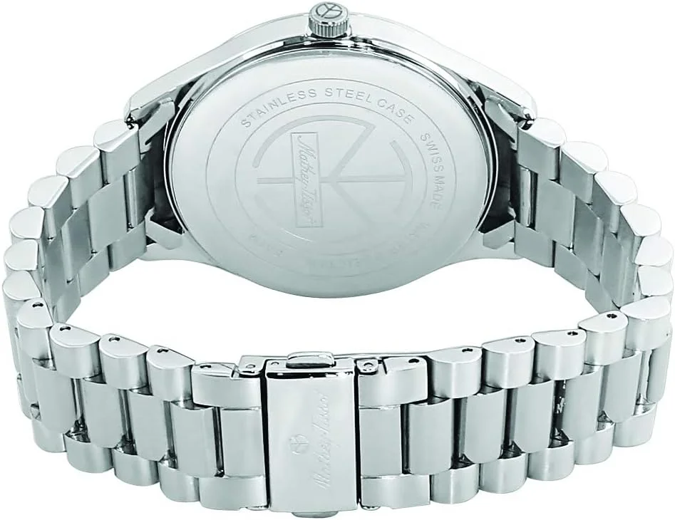 ساعت مچی مردانه آنالوگ متی تیسوت با صفحه سفید - H411MAI ساعت مچی مردانه آنالوگ متی تیسوت با صفحه سفید - H411MAI