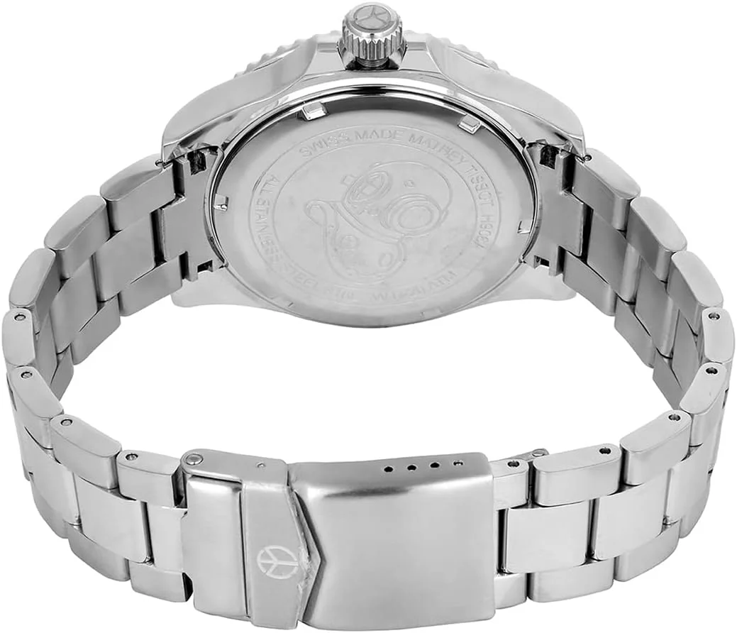 متی تیسو Mathy Sea مردانه، نقره ای، موتور کوارتز متی تیسو Mathy Sea مردانه، نقره ای، موتور کوارتز