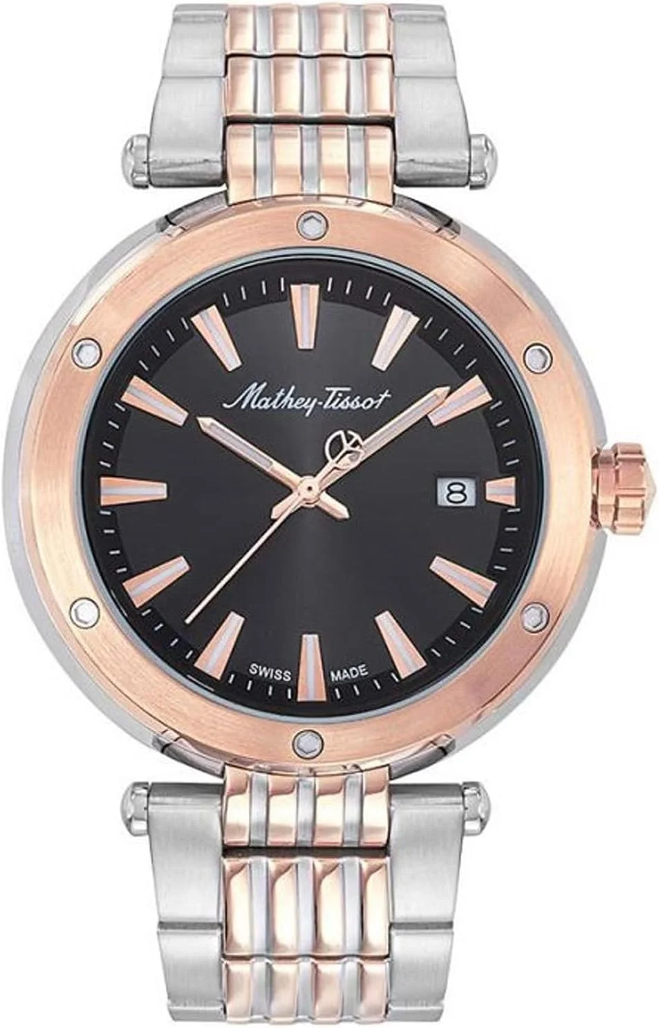 ساعت مچی مردانه ماتی تیسوت نپتون صفحه مشکی - H912RN