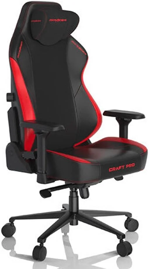 صندلی گیمینگ حرفهای DXRacer Craft Pro Classic، پایه آلومینیومی، فوم حافظهدار با چگالی بالا، تنظیم حافظه/تکیهگاه، دستههای 4D، شیب چند منظوره، بزرگ، هیدرولیک کلاس 4، قرمز/مشکی | GC/LCF23LTA/NR صندلی گیمینگ حرفهای DXRacer Craft Pro Classic، پایه آلومینیومی، فوم حافظهدار با چگالی بالا، تنظیم حافظه/تکیهگاه، دستههای 4D، شیب چند منظوره، بزرگ، هیدرولیک کلاس 4، قرمز/مشکی | GC/LCF23LTA/NR