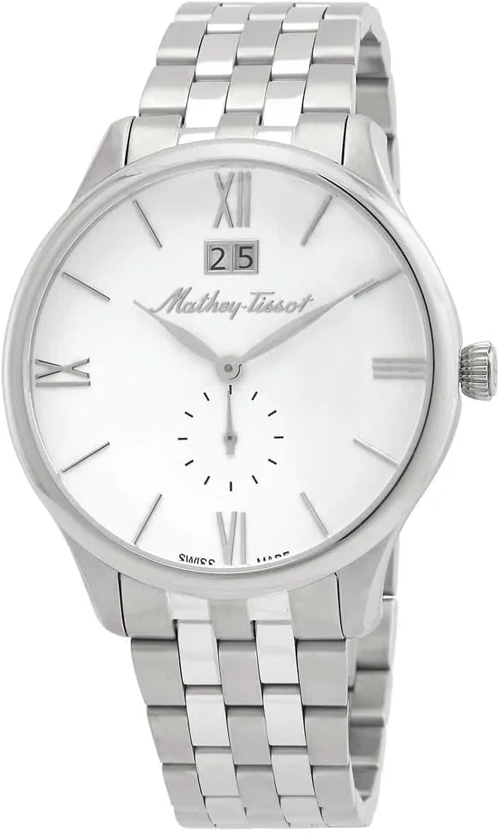 ساعت مچی مردانه متِی تیسو اِدموند مدل H1886MAI با صفحه سفید و بدنه فلزی