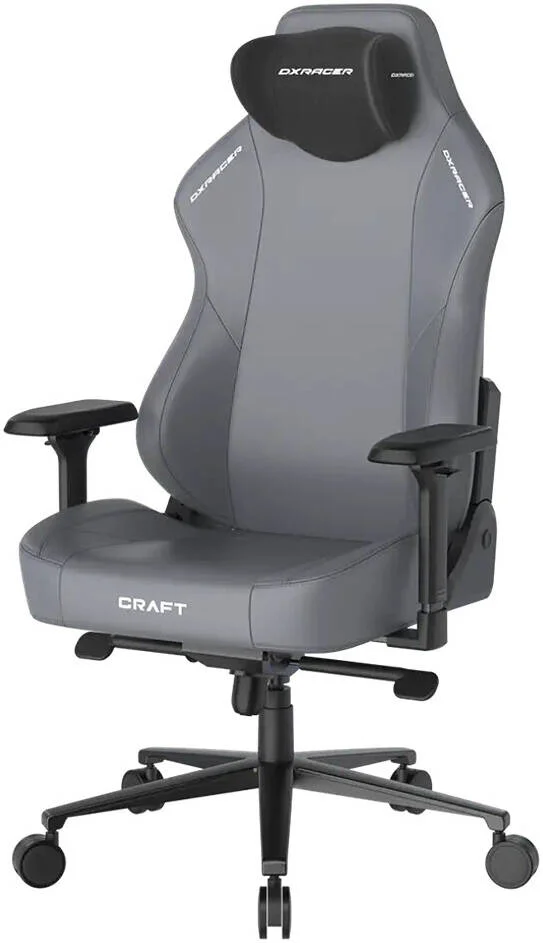 صندلی گیمینگ سری DXRacer Craft، پشتیبانی کمری یکپارچه دو بعدی، دسته های 4D، هیدرولیک کلاس 4، پشتیبانی از تکیه گاه پشتی 90 تا 135 درجه، سایز خیلی بزرگ، خاکستری | GC/XLCF23LTA/G صندلی گیمینگ سری DXRacer Craft، پشتیبانی کمری یکپارچه دو بعدی، دسته های 4D، هیدرولیک کلاس 4، پشتیبانی از تکیه گاه پشتی 90 تا 135 درجه، سایز خیلی بزرگ، خاکستری | GC/XLCF23LTA/G