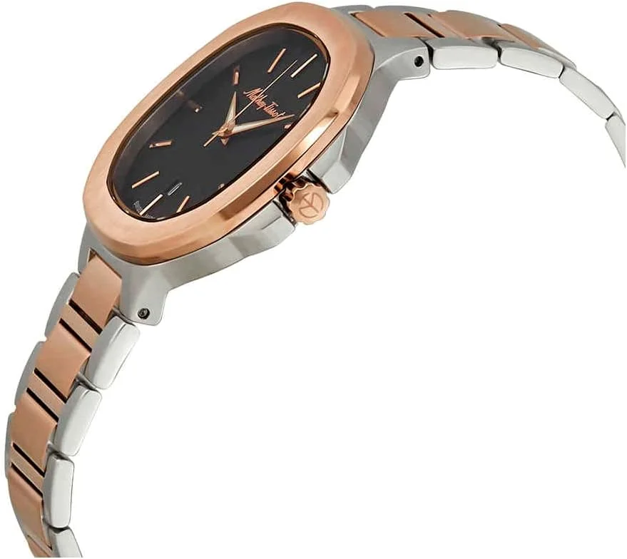 ساعت مچی مردانه متِی تیسو مدل Evasion با صفحه مشکی و بدنه دو رنگ H152RN