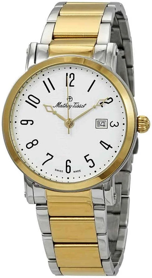 ساعت مچی مردانه متِی تیسو سیتی با صفحه نقره ای مدل H611251MBG