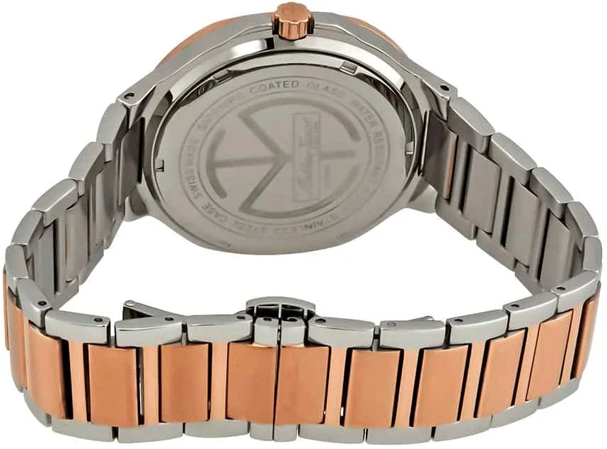 ساعت مچی مردانه متِی تیسو مدل Evasion با صفحه مشکی و بدنه دو رنگ H152RN