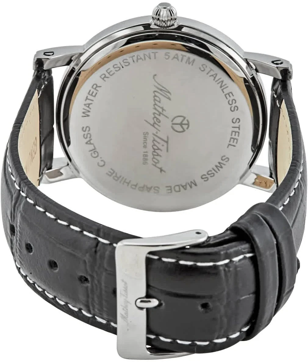 ساعت مچی مردانه متی تیسوت سیتی با صفحه سفید مدل HB611251AG ساعت مچی مردانه متی تیسوت سیتی با صفحه سفید مدل HB611251AG