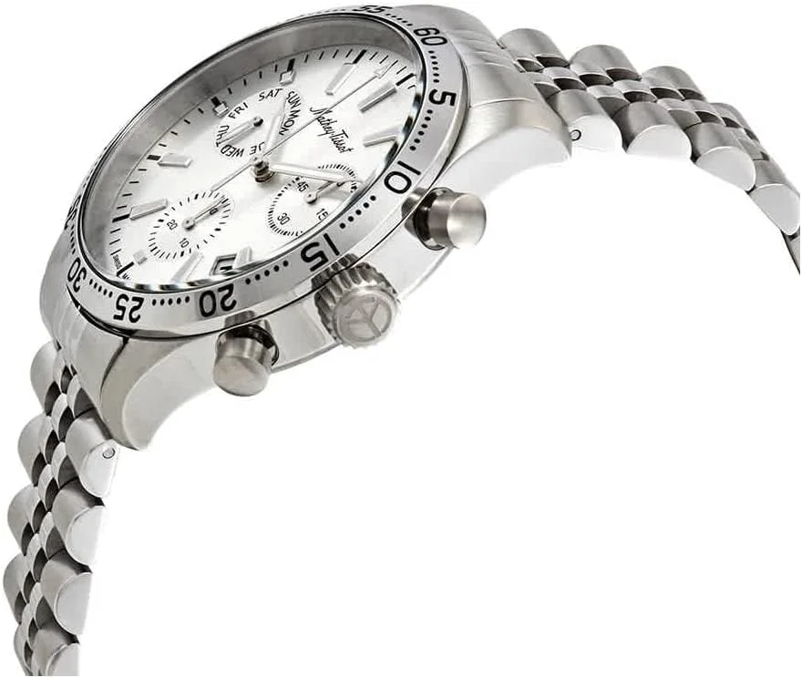 ساعت مچی مردانه متِی تیسو مدل تایپ 22 کرنوگراف با صفحه نقره ای H1822CHAS