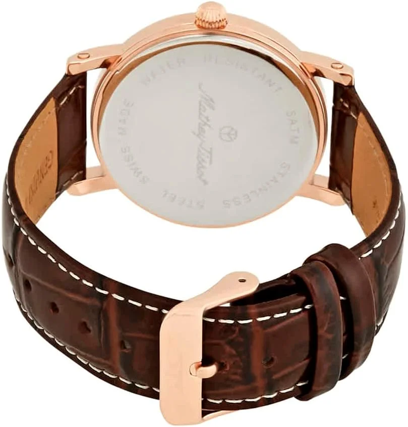 ساعت مچی مردانه متی تیسوت سیتی صفحه سفید مدل H611251PG