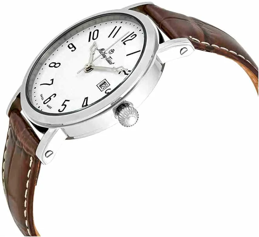 ساعت مچی مردانه Mathey-Tissot City با صفحه سفید مدل H611251AG ساعت مچی مردانه Mathey-Tissot City با صفحه سفید مدل H611251AG
