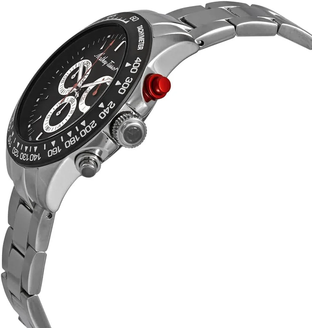 ساعت مچی مردانه متِی تیسو مدل H901CHAN با صفحه مشکی، کرنوگراف و موتور کوارتز ساعت مچی مردانه متِی تیسو مدل H901CHAN با صفحه مشکی، کرنوگراف و موتور کوارتز