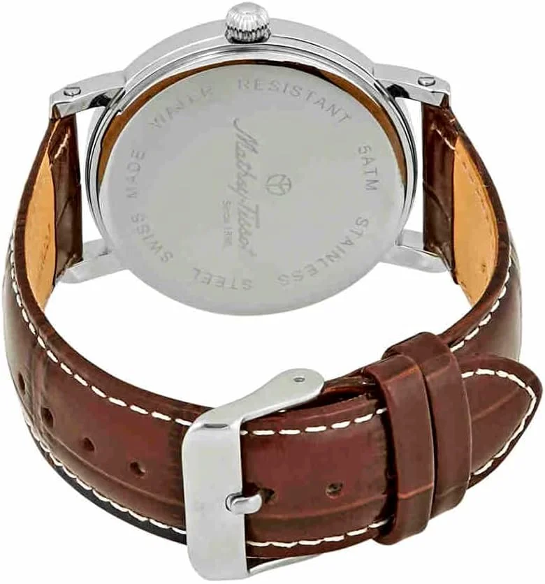 ساعت مچی مردانه Mathey-Tissot City با صفحه سفید مدل H611251AG ساعت مچی مردانه Mathey-Tissot City با صفحه سفید مدل H611251AG