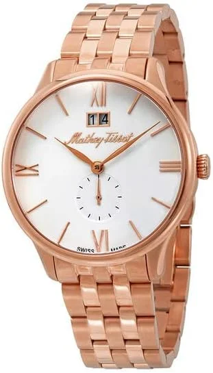 ساعت مچی مردانه آنالوگ Mathey-Tissot با صفحه سفید - H1886MRI، چند رنگ، بند فلزی