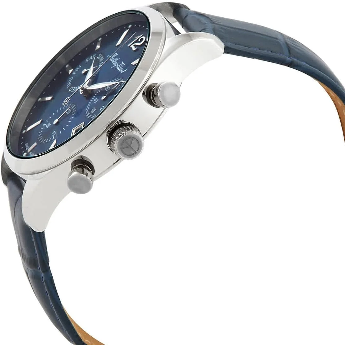 ساعت مچی مردانه متِی تیسو مدل Urban Chrono با صفحه آبی و موتور کوارتز H411CHALBU ساعت مچی مردانه متِی تیسو مدل Urban Chrono با صفحه آبی و موتور کوارتز H411CHALBU