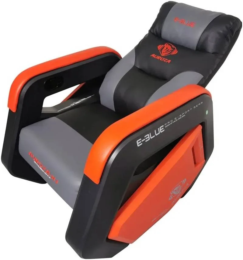 مبل گیمینگ ای-بلو با پشتی قابل تنظیم، زاویه خواب 90 تا 150 درجه، ارتقاء دسته، اسفنج متراکم با بسته فنری، پایه های ضد لغزش، دسته پلاستیکی ABS، قرمز | EEC360BRAA-IA