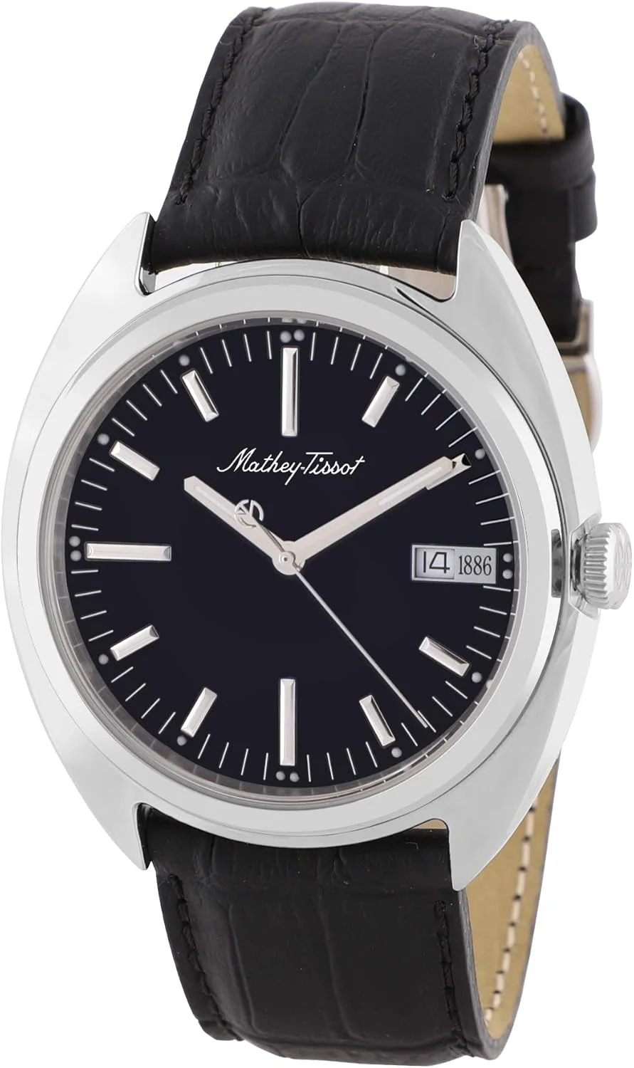 ساعت مچی مردانه متِی تیسو مدل آنالوگ با صفحه مشکی - EG1886AN، بند ساعت مچی مردانه متِی تیسو مدل آنالوگ با صفحه مشکی - EG1886AN، بند